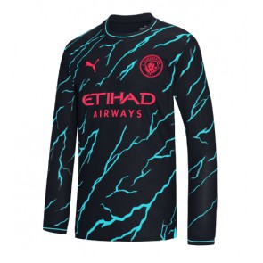 Manchester City Replica Third Stadium Shirt 2023-24 Long Sleeve